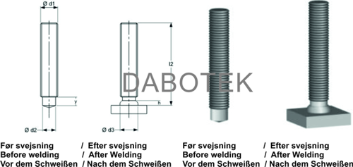 MD Threated Stud M10x80 mm Matr. 4.8 acc. EN ISO 13918 (MPF)